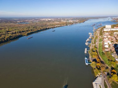Bulgaristan 'ın Ruse kentinin şaşırtıcı hava manzarası