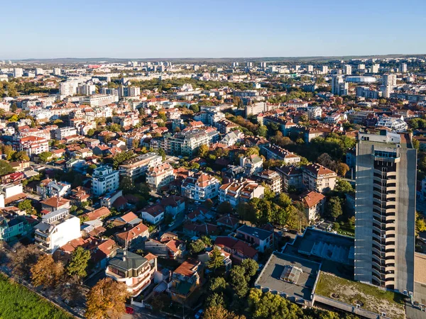 Úžasný Letecký Pohled Město Ruse Bulharsko — Stock fotografie