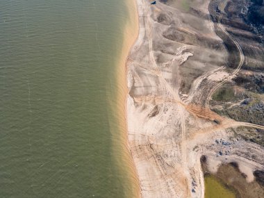 Pyasachnik (Kumtaşı) Reservoir, Sredna Gora Dağı, Filibe Bölgesi, Bulgaristan