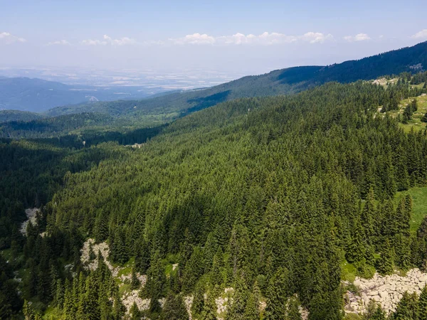 Bulgaristan Sofya Şehir Bölgesi Vitosha Dağı Ndaki Konyarnika Bölgesinin Havadan — Stok fotoğraf