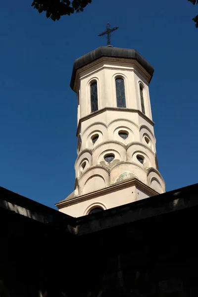 Ruse Bulgária Agosto 2021 Igreja Ortodoxa Santíssima Trindade Centro Cidade — Fotografia de Stock