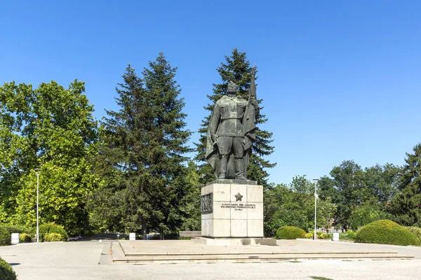 Ruse Bulgaria 2021年8月15日 在保加利亚Ruse市被称为Alyosha的苏军纪念碑 — 图库照片