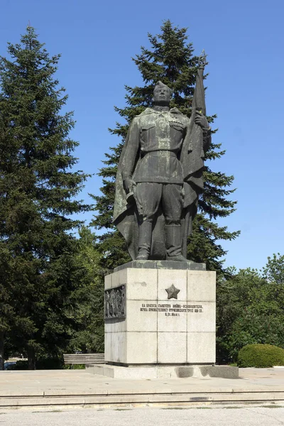 Ruse Bulgaria Agosto 2021 Monumento Ejército Soviético Conocido Como Aliosha — Foto de Stock