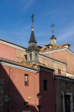 MADRID, SPAIN - JANUARY 23, 2018:Amazing view of San Pedro el Real church in City of Madrid, Spain