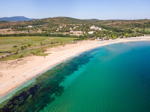 Aerial View Driver Beach Alepu Resort Dyuni Burgas Region Bulgaria — Stock Photo, Image