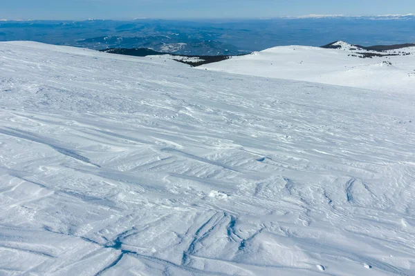 Vue Hiver Montagne Vitosha Près Sommet Cherni Vrah Région Sofia — Photo