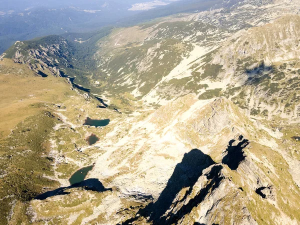 Increíble Vista Aérea Montaña Rila Cerca Del Pico Malyovitsa Bulgaria — Foto de Stock