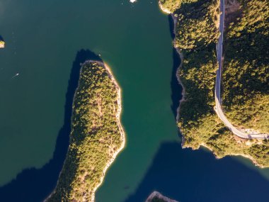 Vacha (Antonivanovtsi) Reservoir, Rodop Dağları, Filibe Bölgesi, Bulgaristan