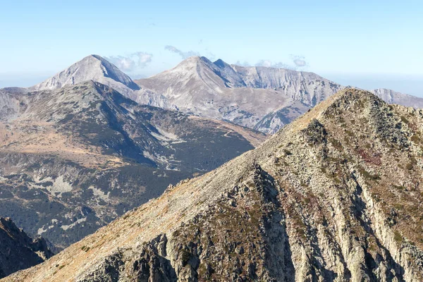 Niesamowity Krajobraz Góry Pirin Pobliżu Szczytu Polezhan Bułgaria — Zdjęcie stockowe