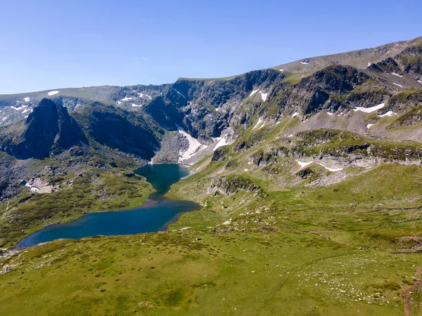 7つのリラ湖 リラ山 キュステンディル地方 ブルガリアの空中写真 — ストック写真