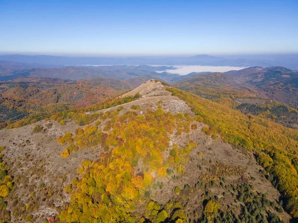 Amazing Autumn Landscape Erul Mountain Golemi Peak Pernik Region Bulgaria — Stock Photo, Image