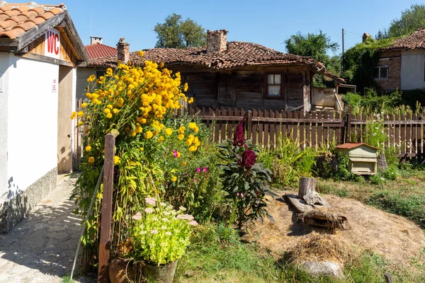 Old Houses Nineteenth Century Historic Village Brashlyan Burgas Region Bulgaria — Stock Photo, Image