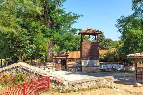 Staré Domy Devatenáctého Století Historické Vesnici Brashlyan Burgas Region Bulharsko — Stock fotografie