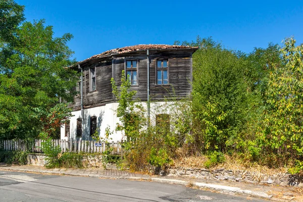 Maisons Anciennes Xixe Siècle Dans Village Historique Brashlyan Région Burgas — Photo