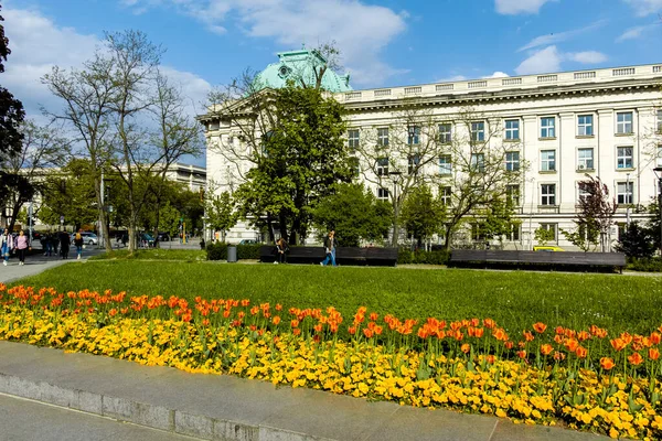 Sofia Bulgaria May 2022 Spring View University Sofia Kliment Ohridski – stockfoto