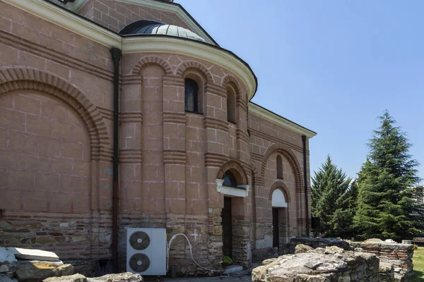 Incredibile Vista Del Monastero Medievale San Giovanni Battista Nella Città — Foto Stock