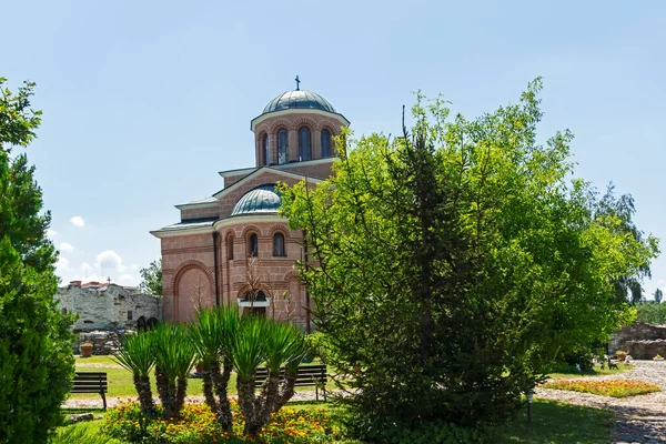 Niesamowity Widok Średniowieczny Klasztor Jana Chrzciciela Miejscowości Kardzhali Bułgaria — Zdjęcie stockowe