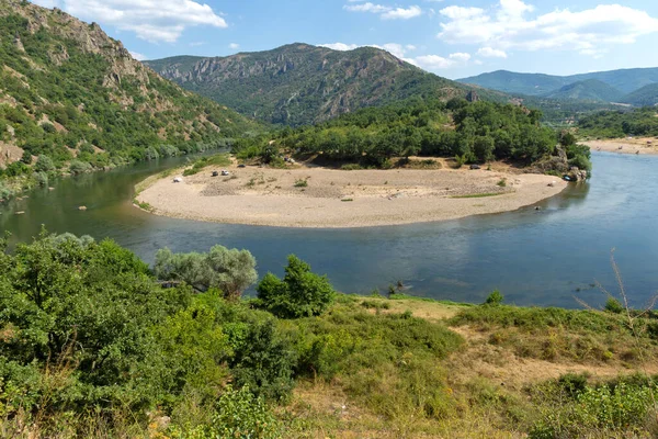 Arda River Meander Town Madzharovo Haskovo Region Bulgaria — Stock Photo, Image