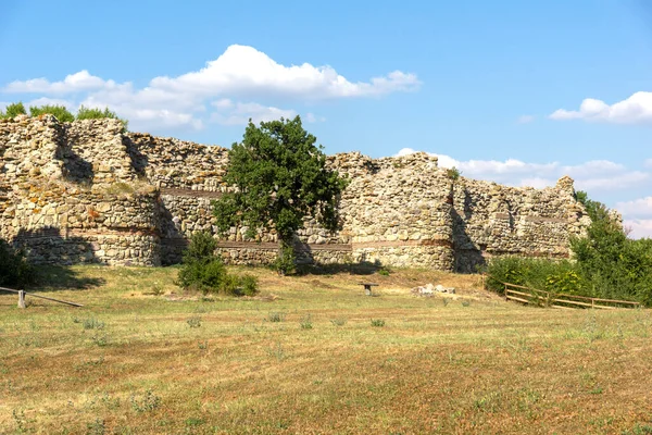 Ruiny Starożytnej Twierdzy Mezek Obwód Haskowo Bułgaria — Zdjęcie stockowe