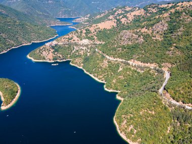 Vacha (Antonivanovtsi) Reservoir, Rodop Dağları, Filibe Bölgesi, Bulgaristan