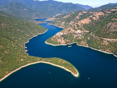 Vacha (Antonivanovtsi) Reservoir, Rodop Dağları, Filibe Bölgesi, Bulgaristan