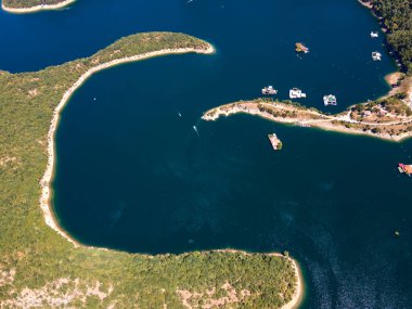 Vacha (Antonivanovtsi) Reservoir, Rodop Dağları, Filibe Bölgesi, Bulgaristan