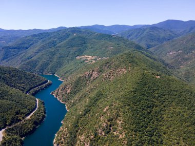 Vacha (Antonivanovtsi) Reservoir, Rodop Dağları, Filibe Bölgesi, Bulgaristan