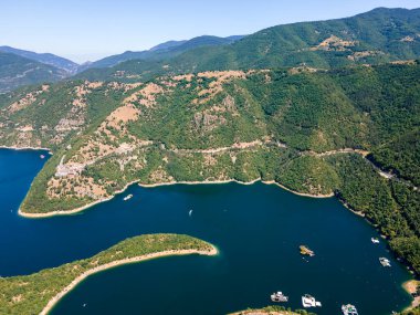 Vacha (Antonivanovtsi) Reservoir, Rodop Dağları, Filibe Bölgesi, Bulgaristan