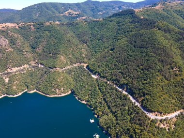Vacha (Antonivanovtsi) Reservoir, Rodop Dağları, Filibe Bölgesi, Bulgaristan