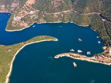 Vacha (Antonivanovtsi) Reservoir, Rodop Dağları, Filibe Bölgesi, Bulgaristan