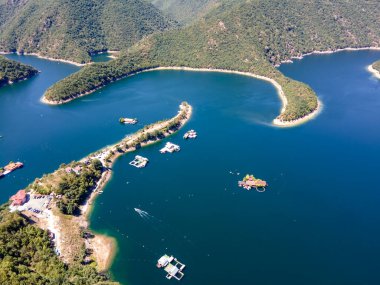 Vacha (Antonivanovtsi) Reservoir, Rodop Dağları, Filibe Bölgesi, Bulgaristan