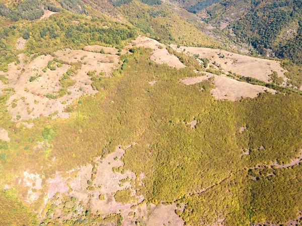 Aerial View Iskar River Gorge Village Ochindol Vratsa Region Balkan — Stock Photo, Image