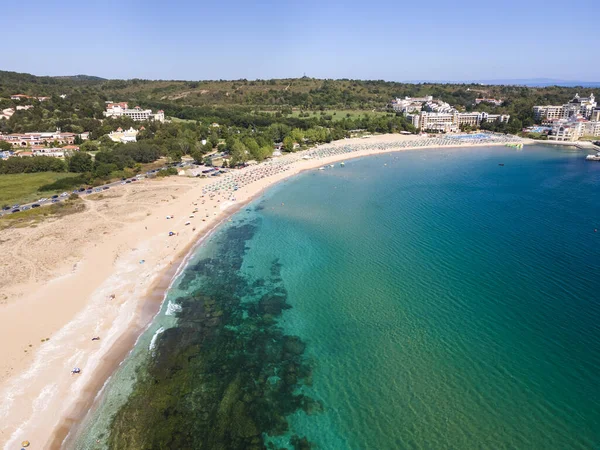 Luchtfoto Van Driver Beach Alepu Buurt Van Dyuni Burgas Region — Stockfoto