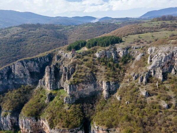 Iskar Nehri Boğazı Ndaki Lakatnik Kayaları Nın Hava Manzarası Balkan — Stok fotoğraf