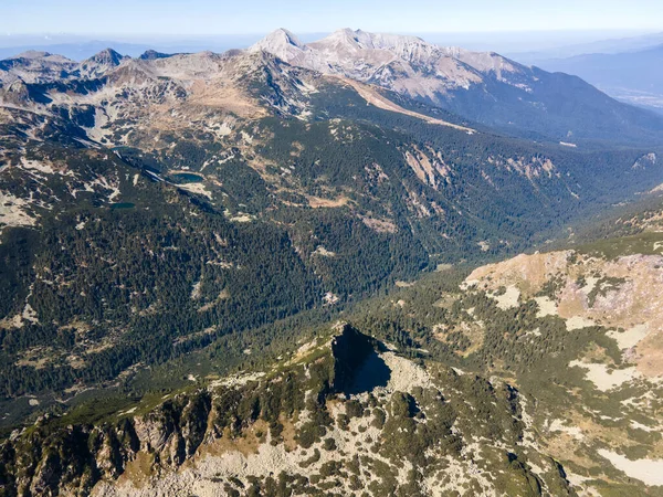 Amazing Aerial View Pirin Mountain Dekat Polezhan Peak Bulgaria — Stok Foto