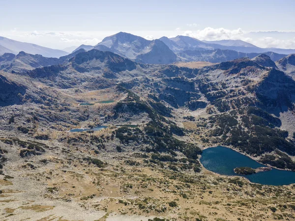 Amazing Aerial View Pirin Mountain Dekat Polezhan Peak Bulgaria — Stok Foto