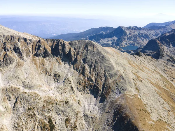 Amazing Aerial View Pirin Mountain Polezhan Peak Bulgaria — Stock Photo, Image