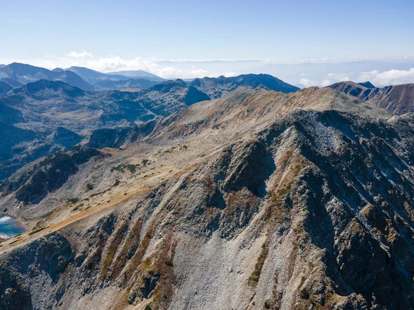 Incredibile Vista Aerea Della Montagna Pirin Vicino Polezhan Peak Bulgaria — Foto Stock