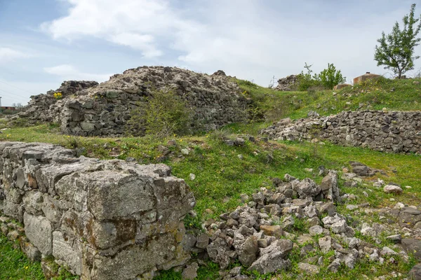 Ruins Ancient Vishegrad Fortress Southern Coast Studen Kladenets Reservoir Town — Stock Photo, Image