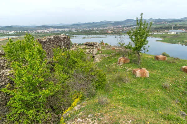 Ruinen Der Antiken Festung Vischegrad Der Südküste Des Stausees Studen — Stockfoto