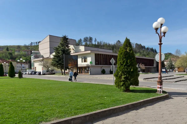 Tryavna Bułgaria Maj 2021 Typowa Ulica Centrum Tryawny Obwód Gabrowo — Zdjęcie stockowe