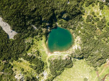 Bulgaristan 'ın Vihren kulübesi yakınlarındaki Pirin Dağı