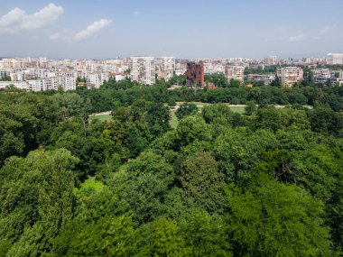 Bulgaristan 'ın Sofya kentindeki South Park' ın şaşırtıcı hava manzarası
