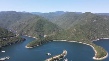 Vacha (Antonivanovtsi) Reservoir, Rodop Dağları, Filibe Bölgesi, Bulgaristan