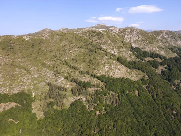 Vista Aérea Incrível Área Popovi Livadi Montanha Pirin Bulgária — Fotografia de Stock