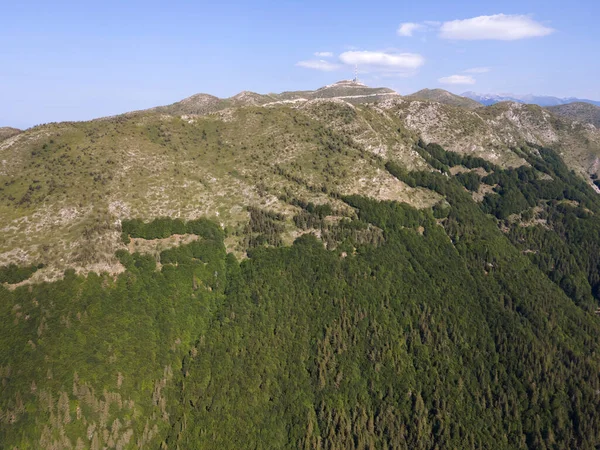 Vista Aérea Incrível Área Popovi Livadi Montanha Pirin Bulgária — Fotografia de Stock