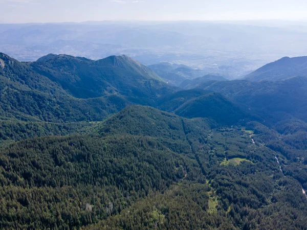 Csodálatos Légi Kilátás Nyílik Popovi Livadi Terület Pirin Mountain Bulgária — Stock Fotó