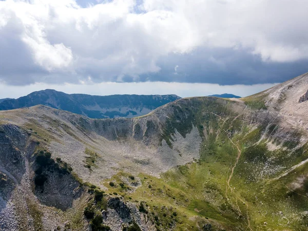 Amazing Aerial View Pirin Mountain Vihren Peak Bulgaria — Stock Photo, Image