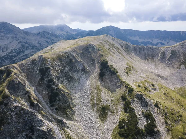 Amazing Aerial View Pirin Mountain Vihren Peak Bulgaria — Stock Photo, Image