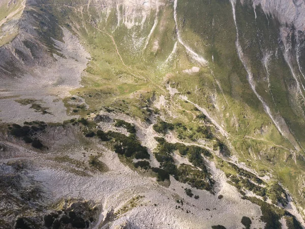 Bulgaristan Vihren Tepesi Yakınlarındaki Pirin Dağı Nın Şaşırtıcı Hava Manzarası — Stok fotoğraf